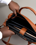 Executive laptop Briefcase Bag (with name personalization)