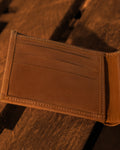 Chacha leather wallet (Personalized )