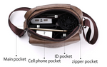 Vintage  shoulder Bag (With personalization) Design 1